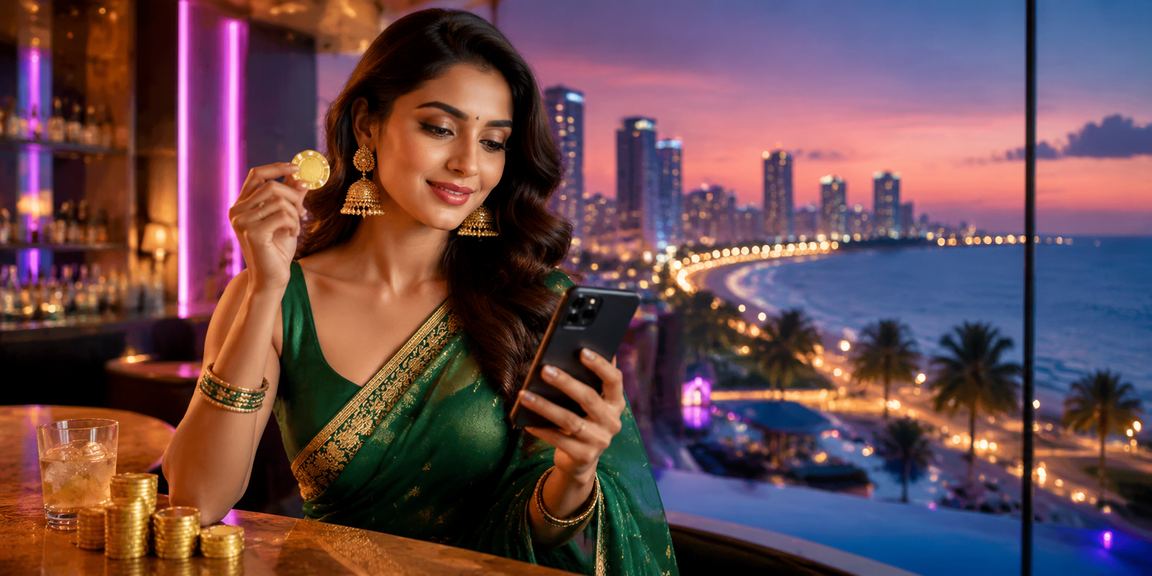 Player enjoying secure online casino experience on mobile in India